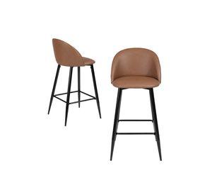 Pack 2 Sillas Bar Pu Taburetes