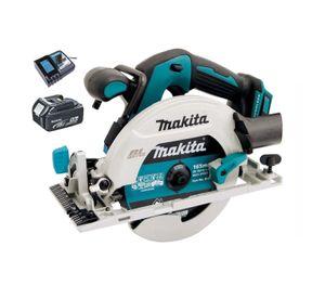 Sierra Circular 165mm 6 1 2 Bl 18v 5 Ah Makita Dhs680
