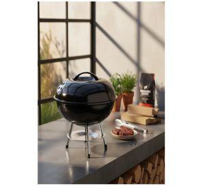 Parrilla A Carbon Portatil Redonda 35cm Hierro Beef Maker