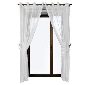 Set Velo Liso 4 Piezas Argollas