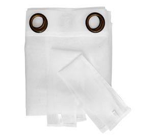 Set Velo Liso 4 Piezas Argollas