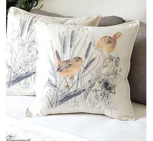 FUNDA COJÍN VELVET ENCANTO CHERCANES 45X45