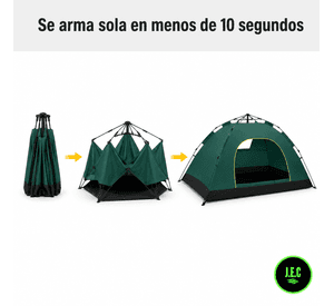 Carpa Automática Pop Up para 3 a 4 Personas Ultraliviana