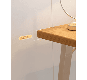 Escritorio pata metal oficina 100x60x75cm gruesa 30mm #3