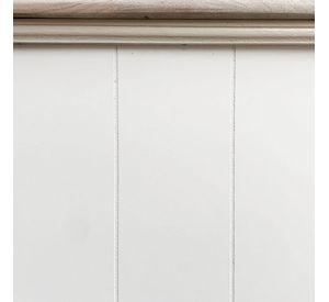 Mueble Lateral Estante Blanco Madera