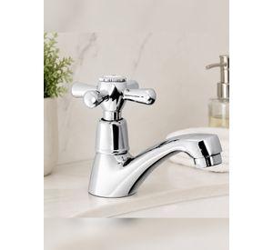 Llave Grifo Para Lavatorio Modelo Mossini Cruz Marca Stretto