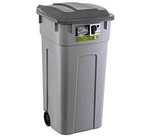 Basurero Papelero Contenedor 93l Con Tapa