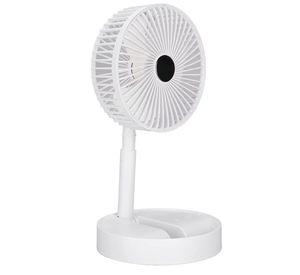 Ventilador USB de escritorio altura ajustable Blanco