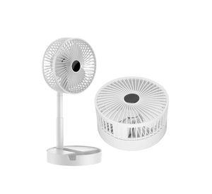 Ventilador USB de escritorio altura ajustable Blanco