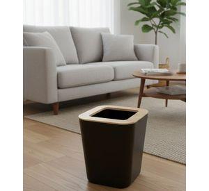Basurero Papelera Diseño Contemporáneo Toque Natural Jhn