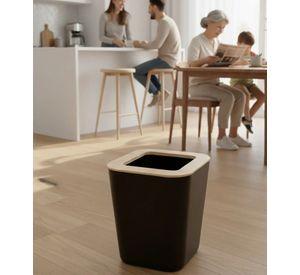 Basurero Papelera Diseño Contemporáneo Toque Natural Jhn