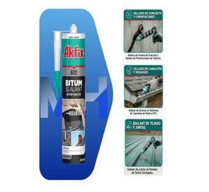 Pack 6 Sellador Bituminoso Asfaltico Akfix 602 Techos Humedo