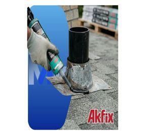 Pack 6 Sellador Bituminoso Asfaltico Akfix 602 Techos Humedo