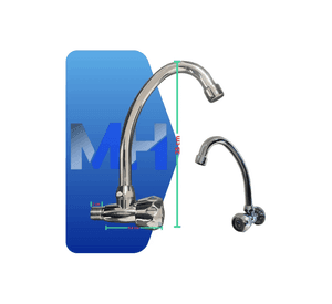 Llave De Lavaplatos Al Muro Aquakit Aurora 100 Met lica