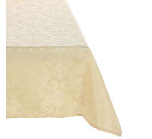 Mantel Rectangular Flor De Lis Crema 140cm x 220cm