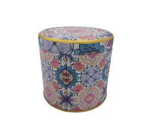 Caja Metal Diseño Mandala 8.3*8.5cm