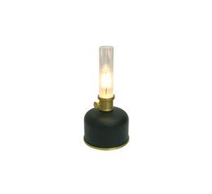 Linterna de Mesa Argand Portátil Beige Negra