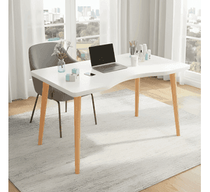 Escritorio oficina moderno 120cm chichome Blanco