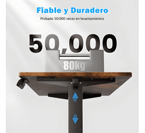Escritorio altura ajustable eléctrico ciriaca 120cm