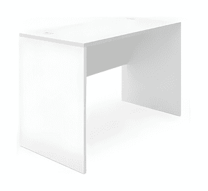 Mesa oficina escritorio melamina 120x60 form Blanco #4