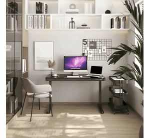 Escritorio home office cosmo eléctrico form Negro #5