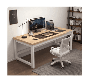 Escritorio oficina madera espesor 25mm 140x60x75cm