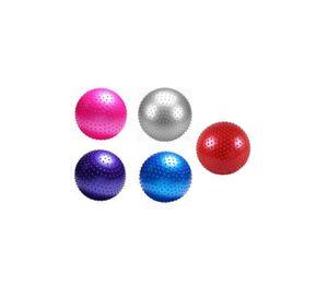 Pelota Balón Pilates Erizo 50-55cm Yoga Ak Sport Rojo
