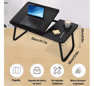 Mesa plegable ajustable portatil notebook laptop cama pro
