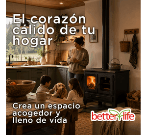 Cocina a leña Betterlife BLWCK9
