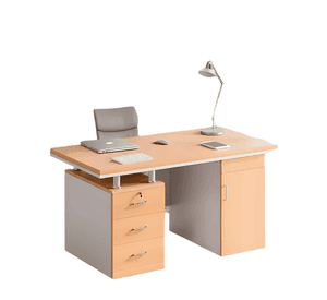Escritorio moderno con cajoneras 120x60x77cm