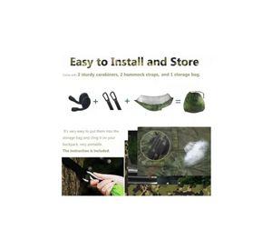 Colgante para acampar al aire libre con mosquitera
