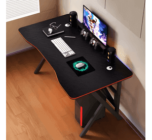 Escritorio gamer profesional /rojo chic home Negro
