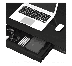Escritorio home office cosmo eléctrico form Negro #6