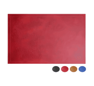 Individuales de mesa ecocuero rígido 40x30 CM pack set 6 #4