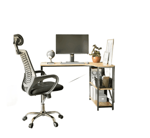 Escritorio minimalista moderno escritorios Marrón