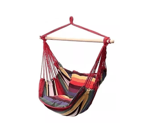 Silla hamaca colgante camping columpio al aire libre jardín