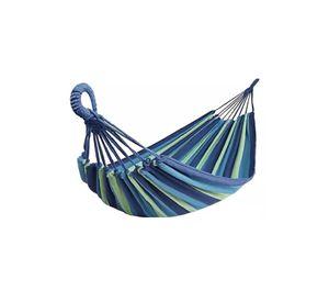 Hamaca camping 1 plaza 80x189 cm azul
