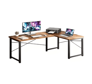 Escritorio esquinero en forma l gamer 125cm