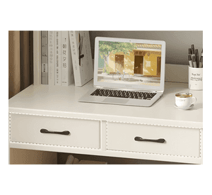 Homer design escritorio moderno con organizador Marrón
