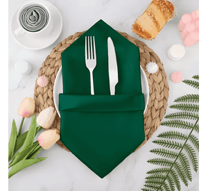 Set 20 individuales de mesa servilletas en tela 40x40 CM #4