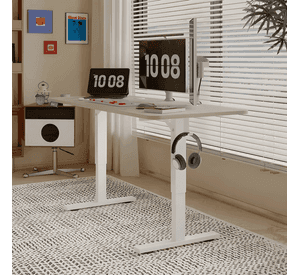 Escritorio altura ajustable eléctrico 140cm profesional #8