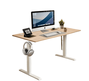 Escritorio eléctrico ajustable con memoria altura 73-118 cm
