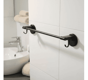 Toallero Multifuncional De Pared Con Ganchos Adhesivo Ba o
