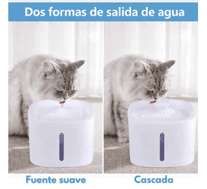 Bebedero Automatico Fuente Mascotas Perro Gato Con Filtro