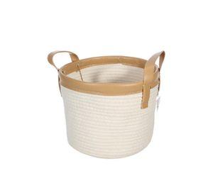 Canasto de Fibra Seagrass 28x22 cm. Natural ø28 x22 cm