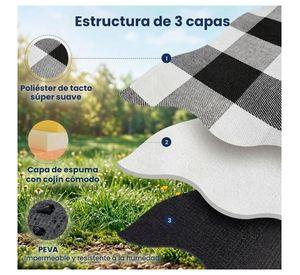 Manta Picnic Impermeable 200x150 cm Plegable con Asa