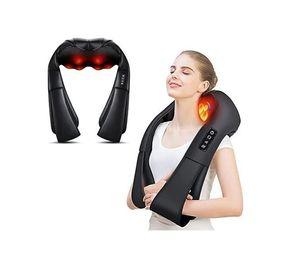 Masajeador Electrico Cuello Espalda Hombro Color Negro