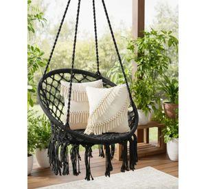 Silla Colgante de Terraza con 2 Cojines de Confort Diseño Reforzado 04