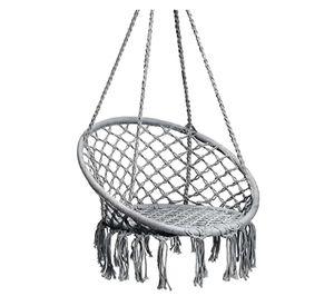 Hamaca Silla Colgante Reforzada para Interior y Exterior Sin Cojines 03
