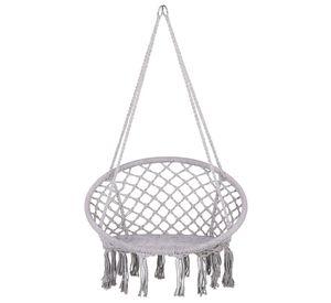 Hamaca Silla Colgante Reforzada para Interior y Exterior Sin Cojines 03